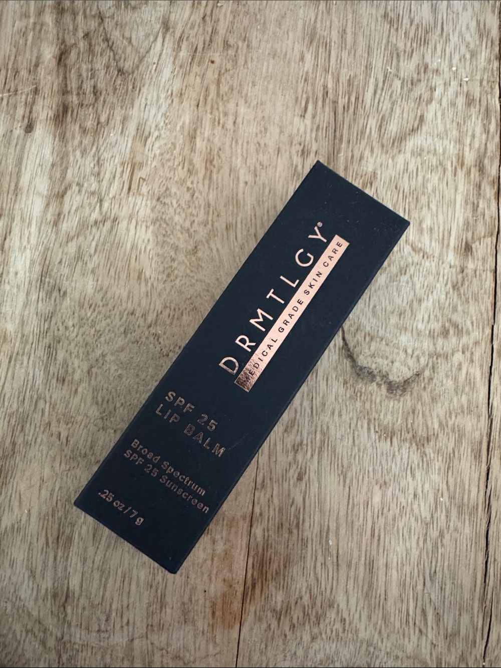 NEW DRMTLGY SPF25 lip balm